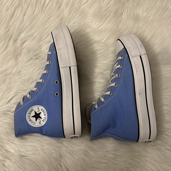 Converse Chuck Taylor All Star Lift Hi High-Top Platform Sneakers Royal pulse - Picture 5 of 7